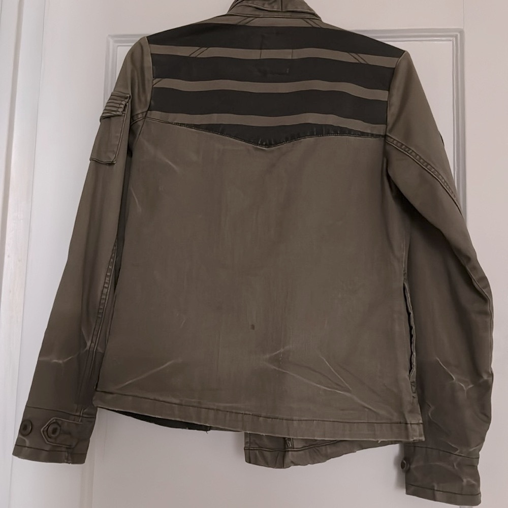 Nasty Gal - Hellz Bellz - vintage Army inspired jacket - size Small - Picture 4 of 10